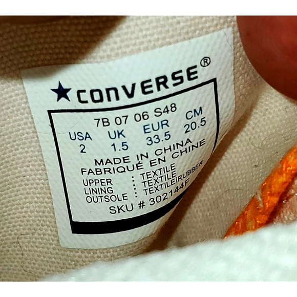 Surf Cat Converse All Stars High Tops - Picture 4 of 8